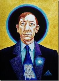 Portrait of Jim Leon: Self-portrait